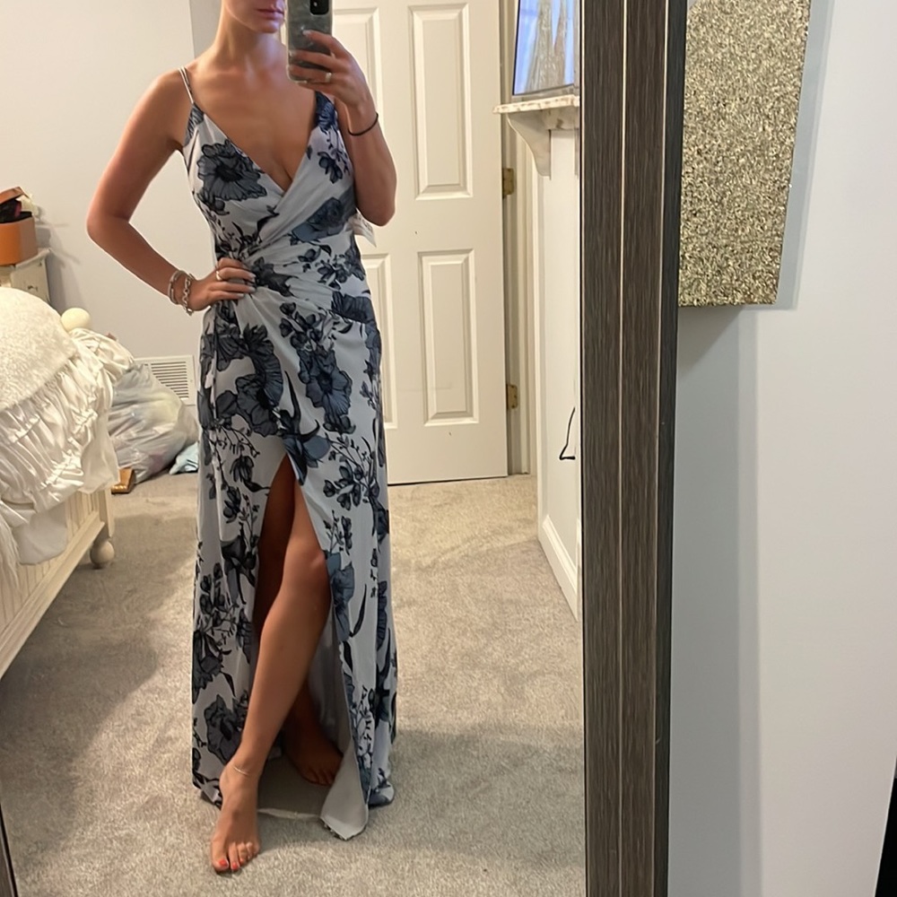 Fame and partners wrap dress